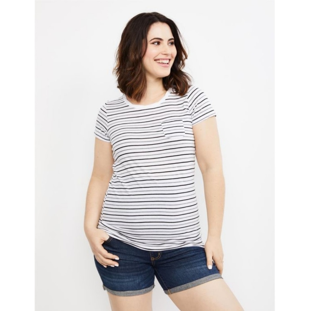 Motherhood Maternity Cuffed Jean Shorts